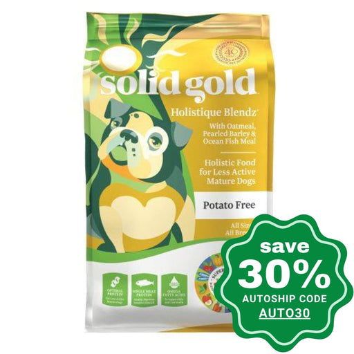 Solid Gold - Dry Dog Food - Adult - Holistique Blendz with Ocean Fish - 4LB - PetProject.HK