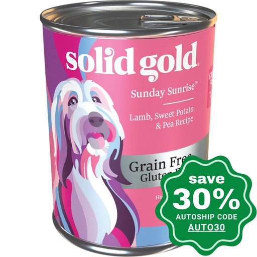 Solid Gold - Grain Free Canned Dog Food - Adult - Sunday Sunrise with Lamb - 13.2OZ (min. 24 cans) - PetProject.HK