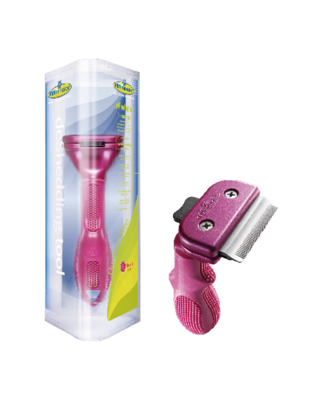 FURminator - Deluxe Deshedding Tool (for dogs, cats and small animals) - PetProject.HK