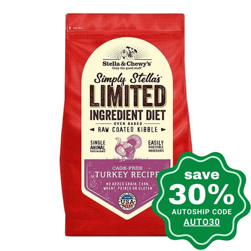 Stella & Chewy's - Dry Dog Food - LID Freeze-Dried Raw Coated Kibble - Cage-Free Turkey - 22LB - PetProject.HK