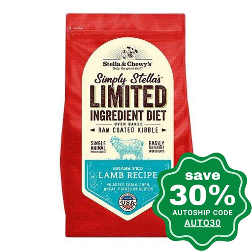 Stella & Chewy's - Dry Dog Food - LID Freeze-Dried Raw Coated Kibble - Grass-Fed Lamb - 22LB - PetProject.HK