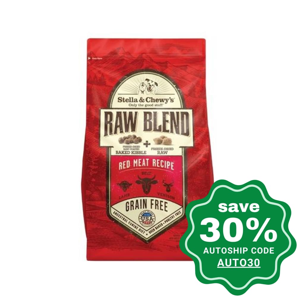 Stella & Chewy's - Dry Dog Food - Raw Blend Kibble - Red Meat Recipe - 22LB - PetProject.HK