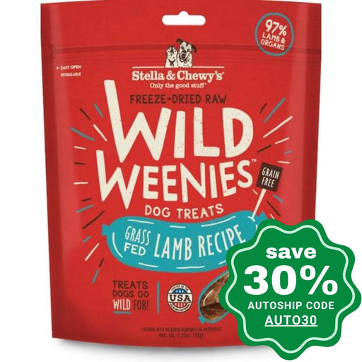 Stella & Chewy's - Freeze Dried Raw Treats - Wild Weenies - Grass Fed Lamb - 3.25OZ - PetProject.HK