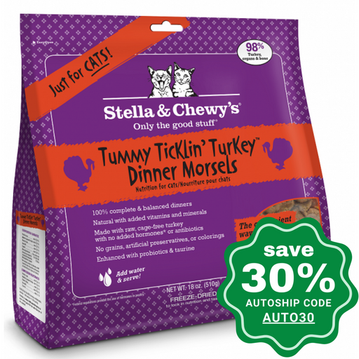 Stella & Chewy's - Tummy Ticklin' Turkey Dinners for Cats - 3.5OZ - PetProject.HK