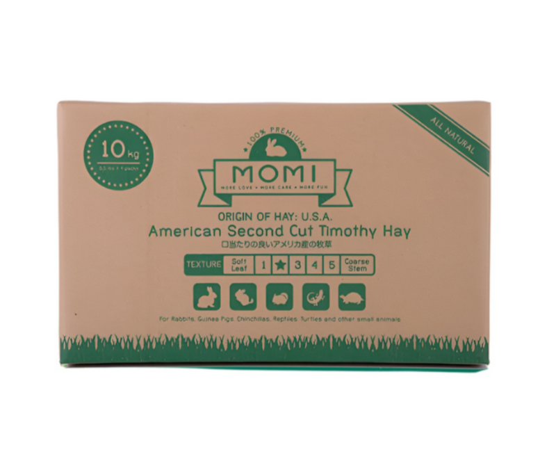 Momi - Timothy Hay for Rabbits - 2nd Cut - 10KG
