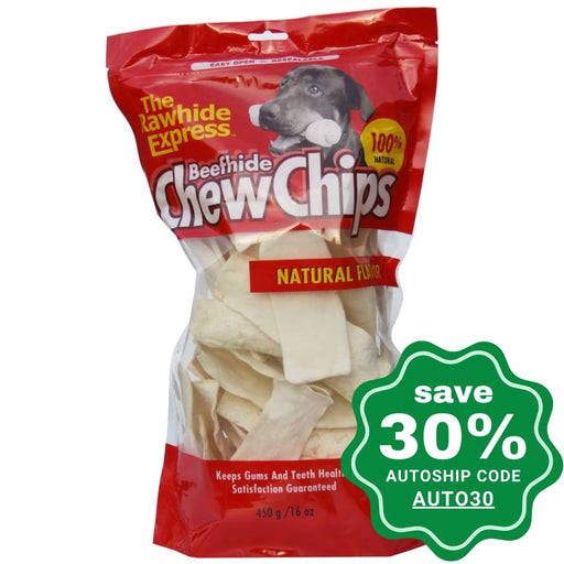 The Rawhide Express - Chew Chips - Natural - 450G - PetProject.HK