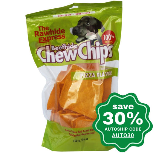 The Rawhide Express - Chew Chips - Pizza - 450G - PetProject.HK