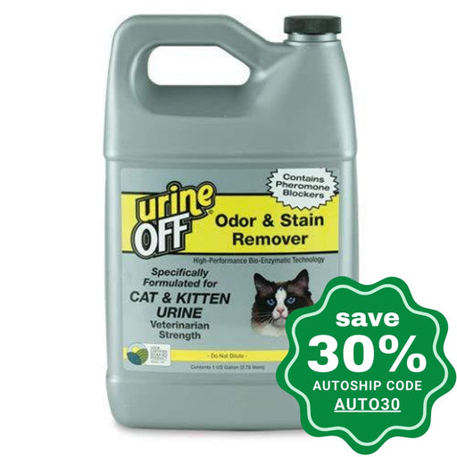 Urine Off - VET Cat & Kitten Stain & Odor Remover - 1GAL - PetProject.HK