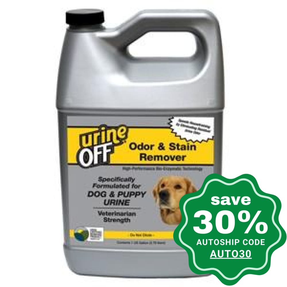 Urine Off -  VET Dog & Puppy Stain & Odor Remover - 1GAL - PetProject.HK