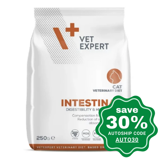 Vet Expert - V+ Veterinary Diet Intestinal Dry Cat Food 2Kg Cats