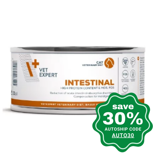 Vet Expert - V+ Veterinary Diet Intestinal Wet Cat Food 100G (Min. 6 Cans) Cats