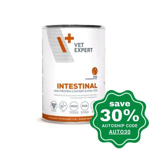 Vet Expert - V+ Veterinary Diet Intestinal Wet Dog Food 400G (Min. 12 Cans) Dogs