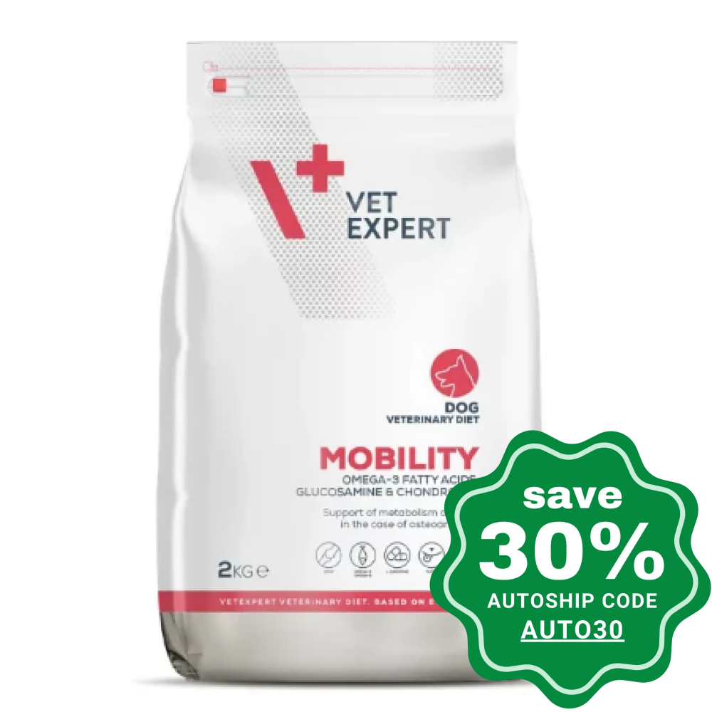 Vet Expert - V+ Veterinary Diet Mobility Dry Dog Food 2Kg Dogs