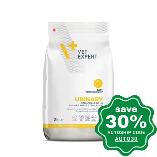 Vet Expert - V+ Veterinary Diet Urinary Dry Cat Food 2Kg Cats