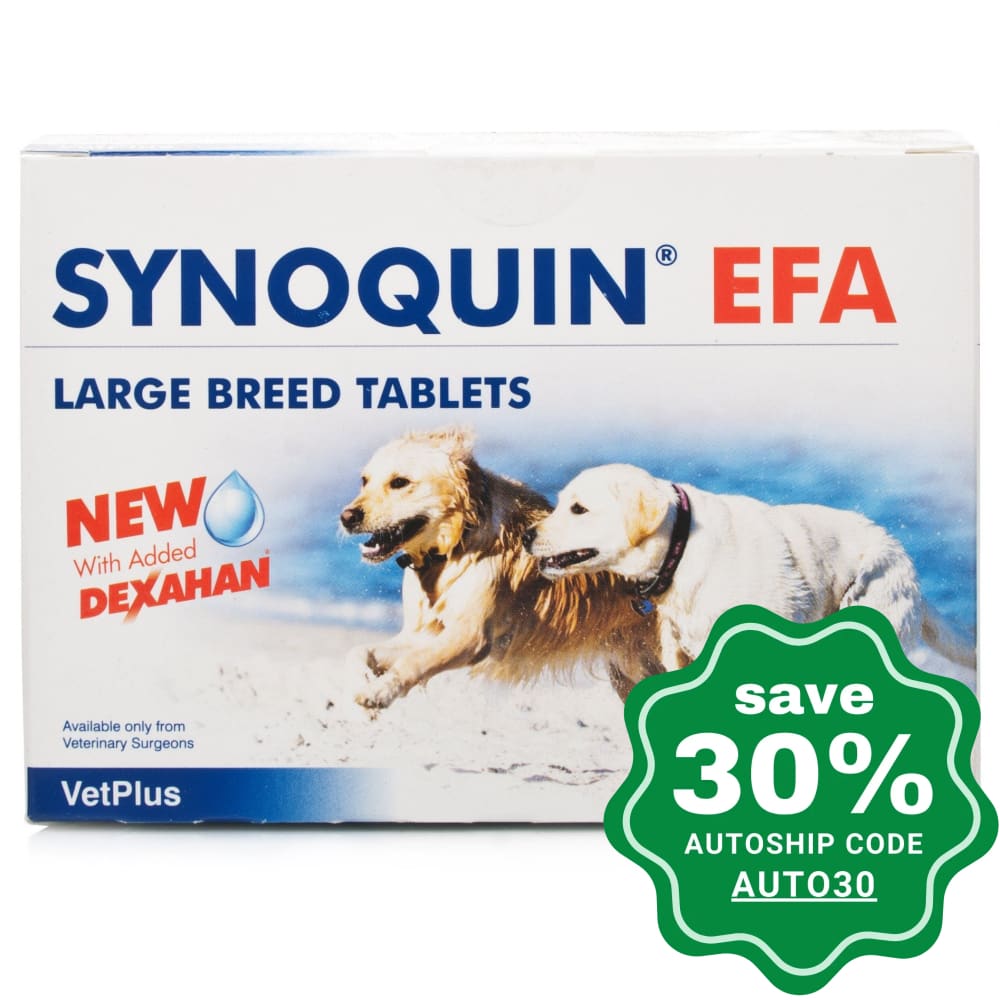 VetPlus - SYNOQUIN EFA for Dogs Joint Support 25kg - 120TAB - PetProject.HK