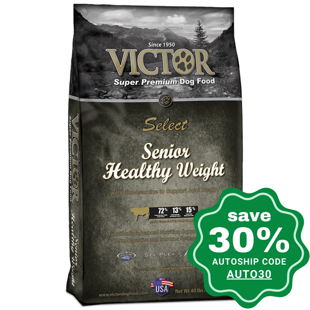 Victor - Senior / Healthy Weight with Glucosamine & Chondroitin - 40LB - PetProject.HK