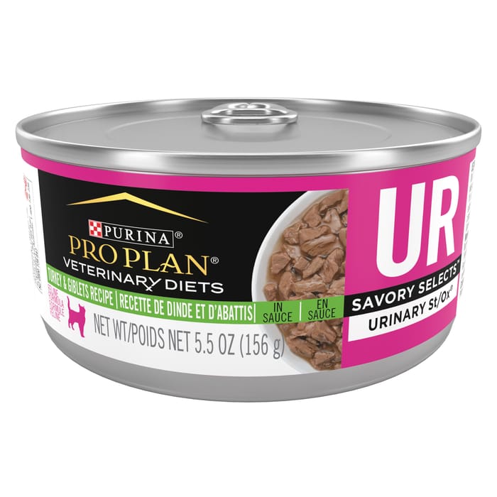 Purina Pro Plan Veterinary Diets - UR Urinary St/Ox Savory Selects Turkey & Giblets Feline Wet