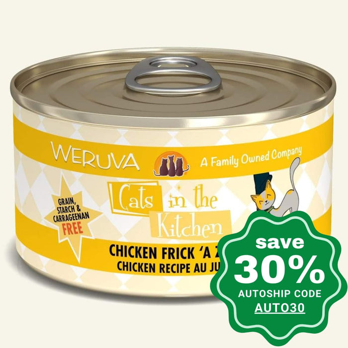 Weruva - Cats In The Kitchen - Chicken Frick 'A Zee - Chicken - 90G (4 cans) - PetProject.HK