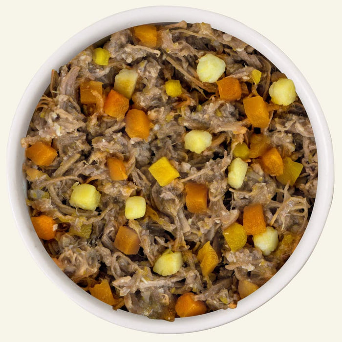 Weruva - Grain-Free Canned Dog food - Steak Frites with Beef, Pumpkin & Sweet Potato in Gravy - 156G (24 Cans) - PetProject.HK