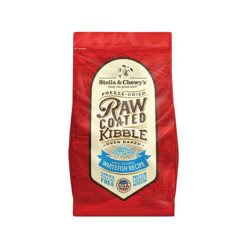 Stella & Chewy's - Dry Dog Food - Freeze Dried Raw Coated Kibble - Wild Caught Whitefish Recipe - 22LB - PetProject.HK