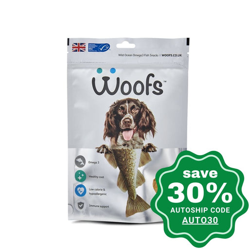 Woofs - Cod Cookies Treat For Dogs 150G