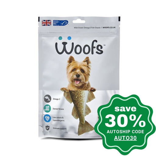 Woofs - Cod Cubes Treat For Dogs 100G