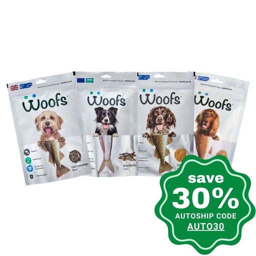 Woofs - Treats Bundle Pack 3 Packs Dogs