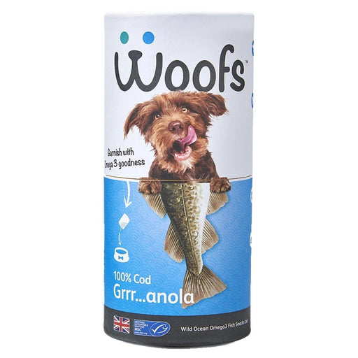 Woofs - Cod Granola Treat For Dogs 100G