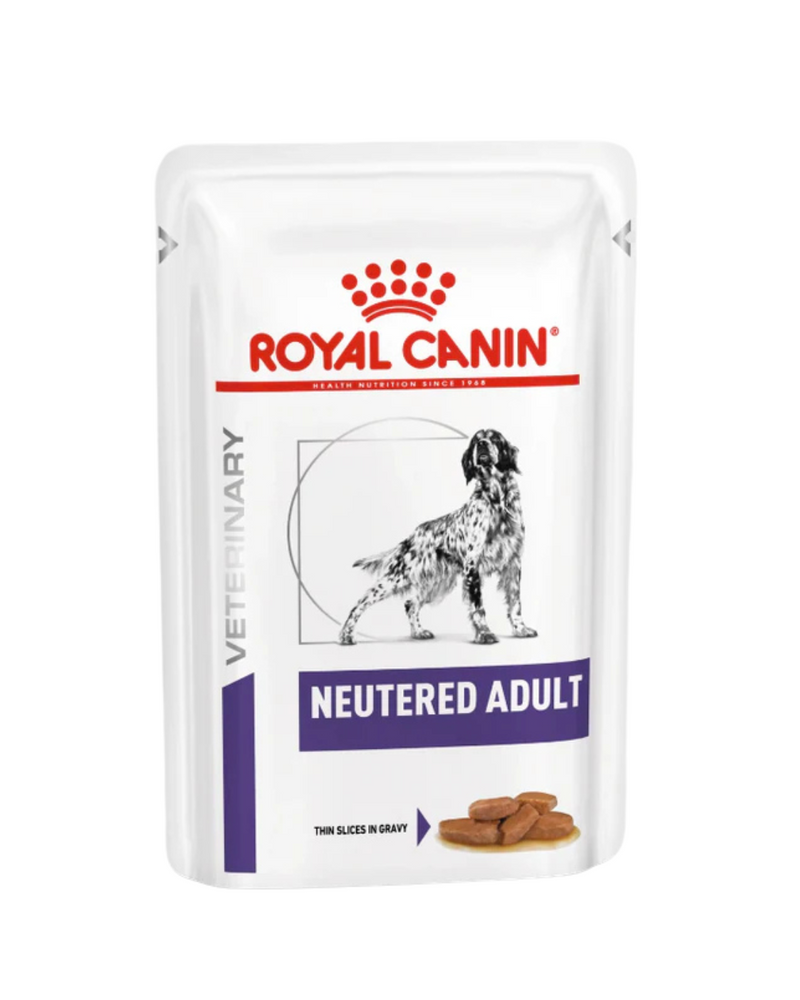 Royal Canin - Vet Health Management - Wet Food For Neutered Adult Dogs - 85G (Min. 12 Pouches)