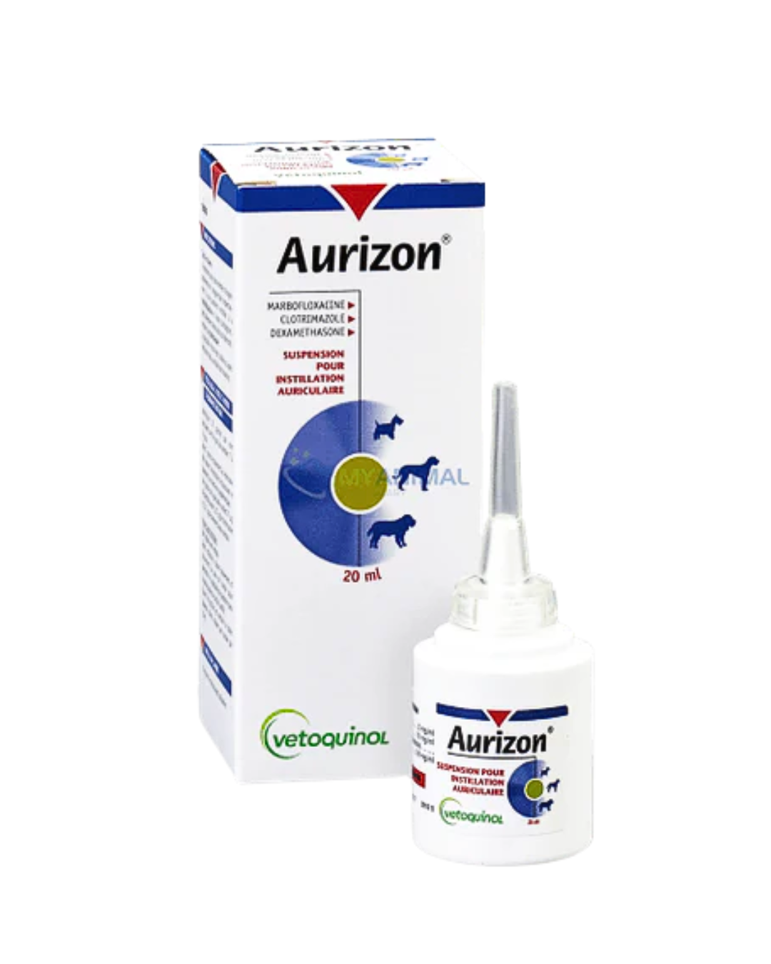Vetoquinol - Aurizon Ear Drops for Dogs - 10ML - PetProject.HK