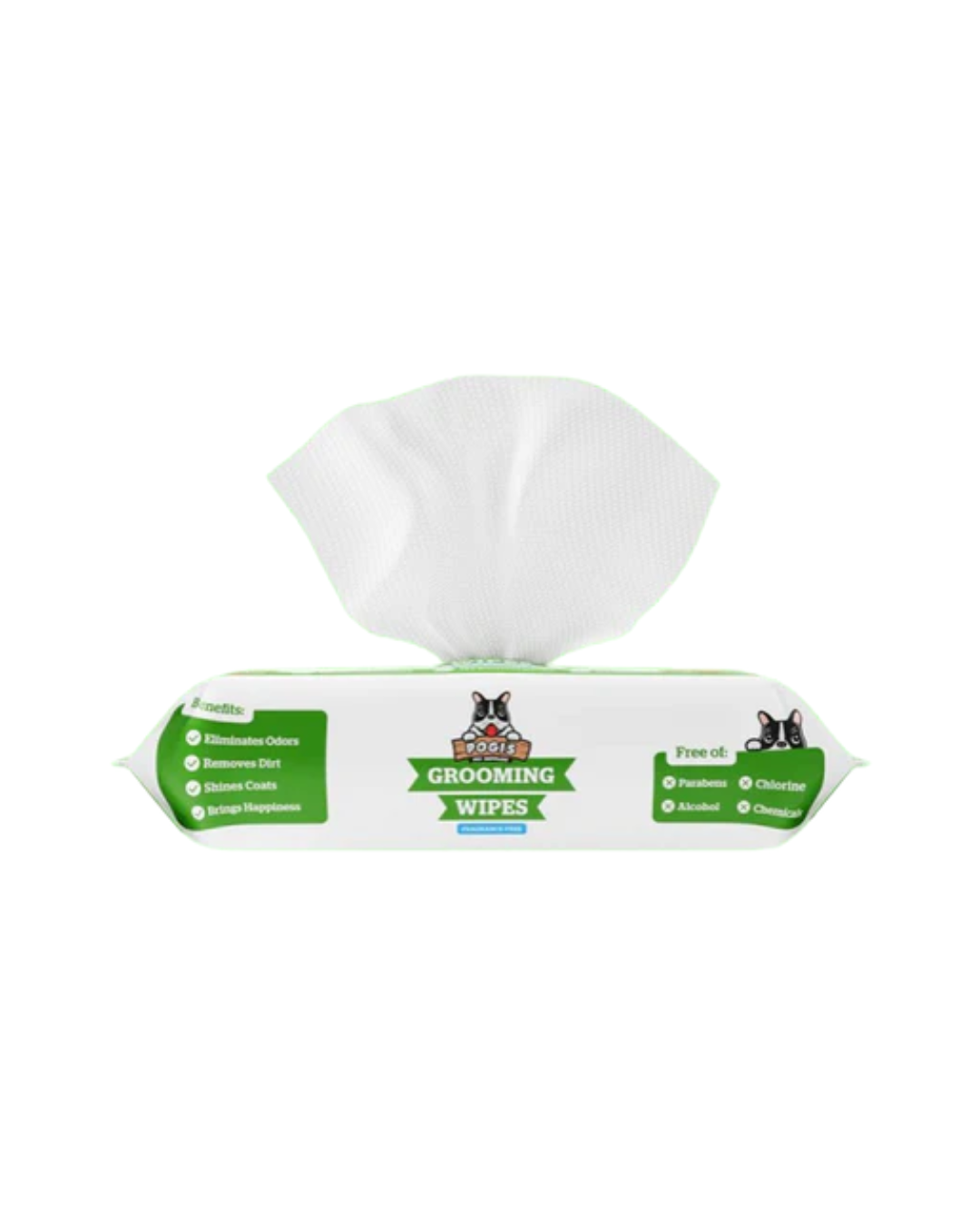 Pogi's Pet Supplies - Grooming Wipes - Unscented - 100 Pack - 20 x 23 cm - PetProject.HK