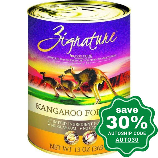 Zignature - Canned Dog Food - Limited Ingredient - Kangaroo - 13OZ (3 cans) - PetProject.HK