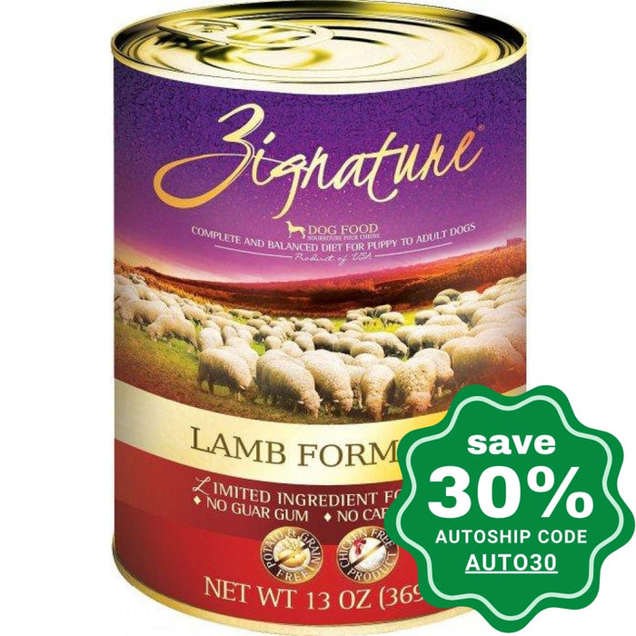 Zignature - Canned Dog Food - Limited Ingredient - Lamb - 13OZ (3 cans) - PetProject.HK