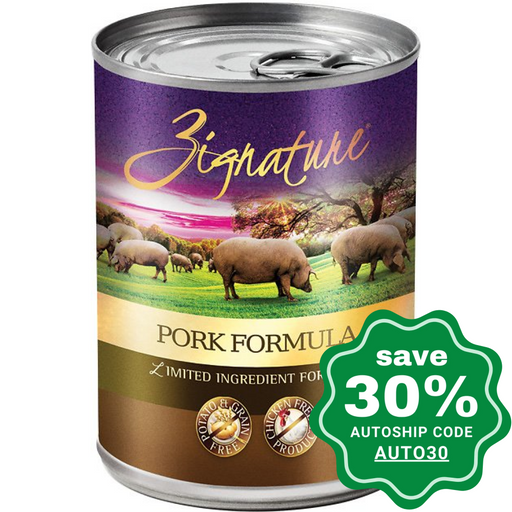 Zignature - Canned Dog Food - Limited Ingredient - Pork - 13OZ (3 cans) - PetProject.HK