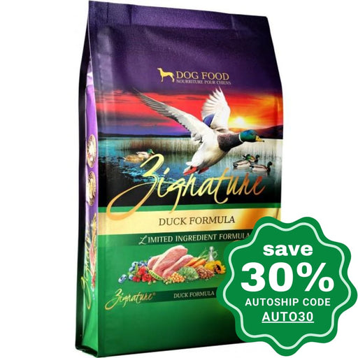 Zignature - Dry Dog Food - Grain Free Duck - 27LB - PetProject.HK