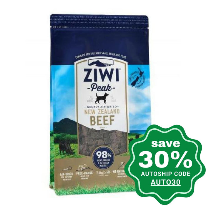 Ziwipeak - Air Dried Dog Food BEEF - 2.5KG - PetProject.HK