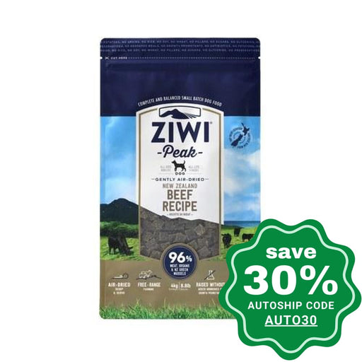 Ziwipeak - Air Dried Dog Food BEEF - 4KG - PetProject.HK