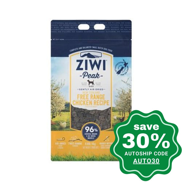 Ziwipeak - Air Dried Dog Food FREE RANGE CHICKEN - 4KG - PetProject.HK