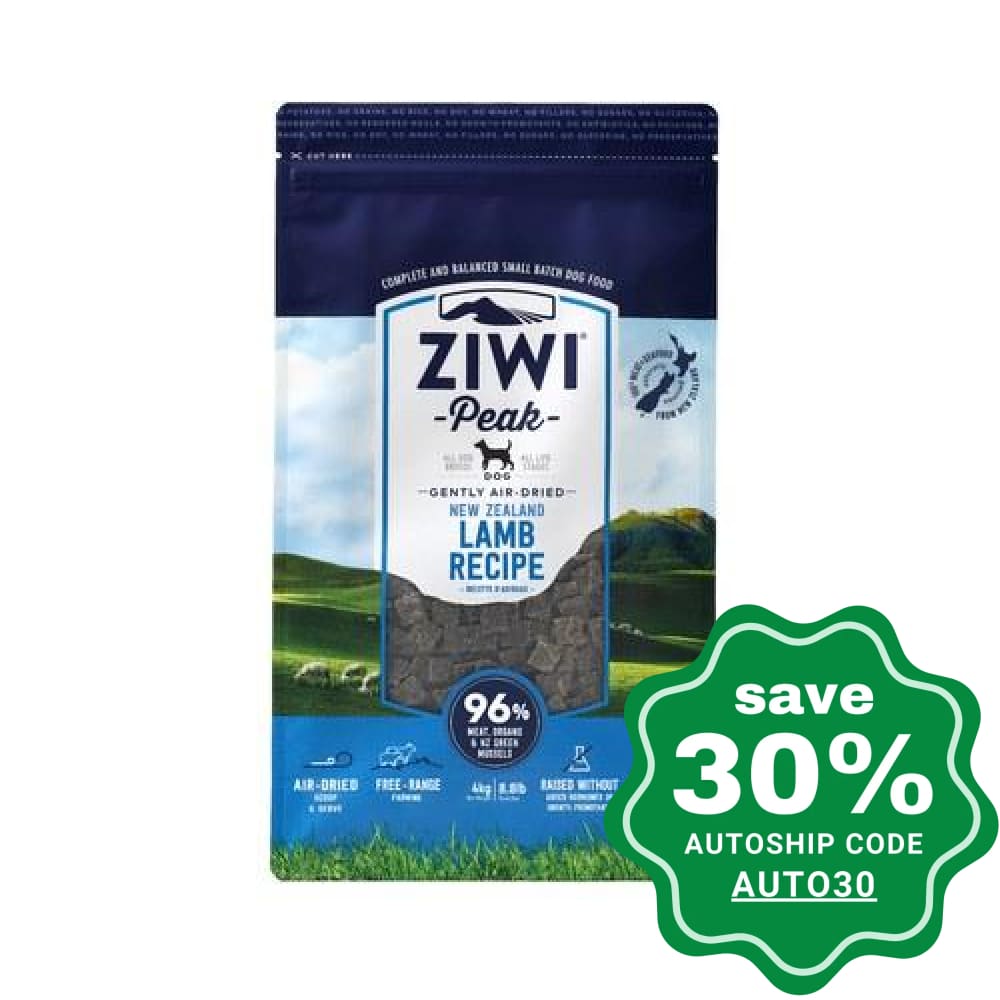 Ziwipeak - Air Dried Dog Food LAMB - 4KG - PetProject.HK