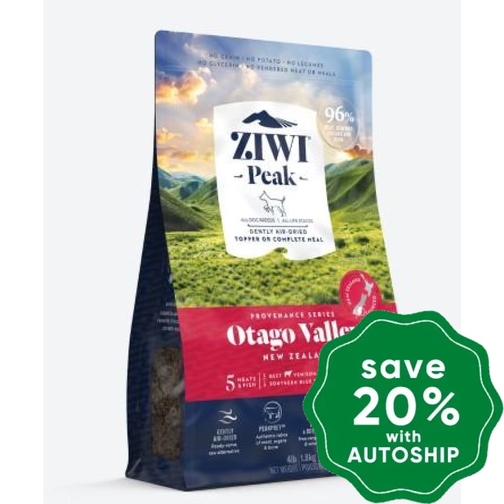 Ziwipeak - Dry Food For Dogs Provenance Series Air-Dried Otago Valley Recipe 1.8Kg