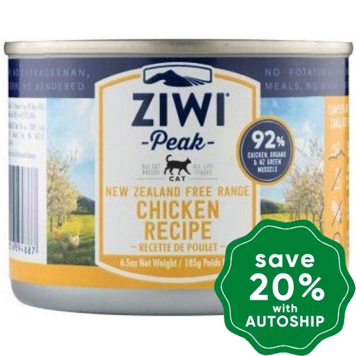 Ziwipeak - Moist CHICKEN Recipe Canned Cat Food - 185G (min. 4 cans) - PetProject.HK