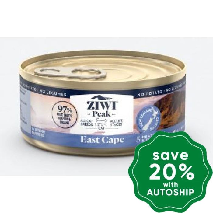 Ziwipeak - Wet Food For Cats Provenance Series East Cape Recipe 85G (Min. 24 Cans)