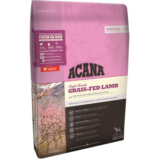 Acana - Singles Grain Free Dog Food - Grass-Fed Lamb - 2KG - PetProject.HK