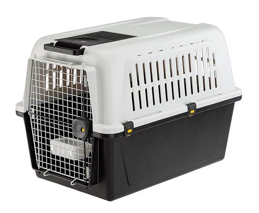 Ferplast - Atlas Professional 50 (IATA Standard) - Pet Kennel For Medium Dogs (20 - 30kg) - 55.5 x 81 x 59.5cm