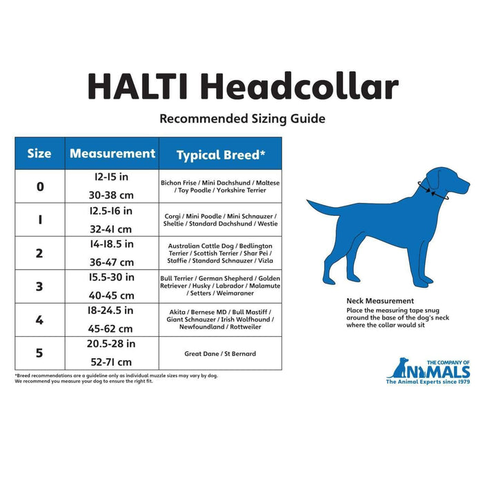 Halti - Padded HeadCollar Black Size 1 (32-41cm) - PetProject.HK