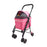 Ibiyaya - Astro Go Lite Pet Stroller - Rose Pink - PetProject.HK