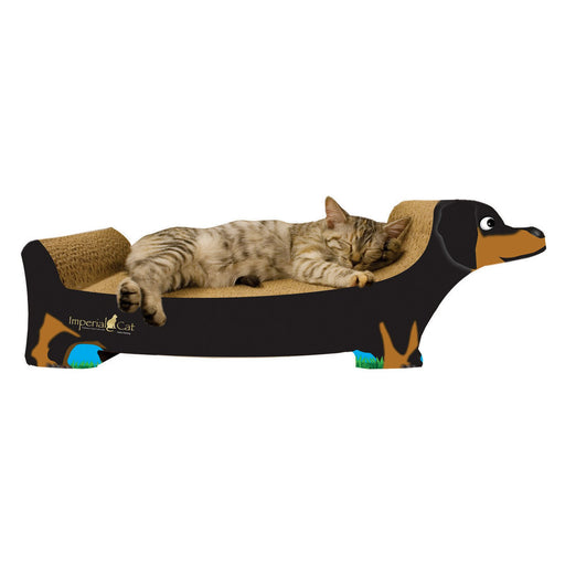 Imperial Cat - Animal Scratchers - Large Dachshund (9"D x 6"H x 20"W) - PetProject.HK