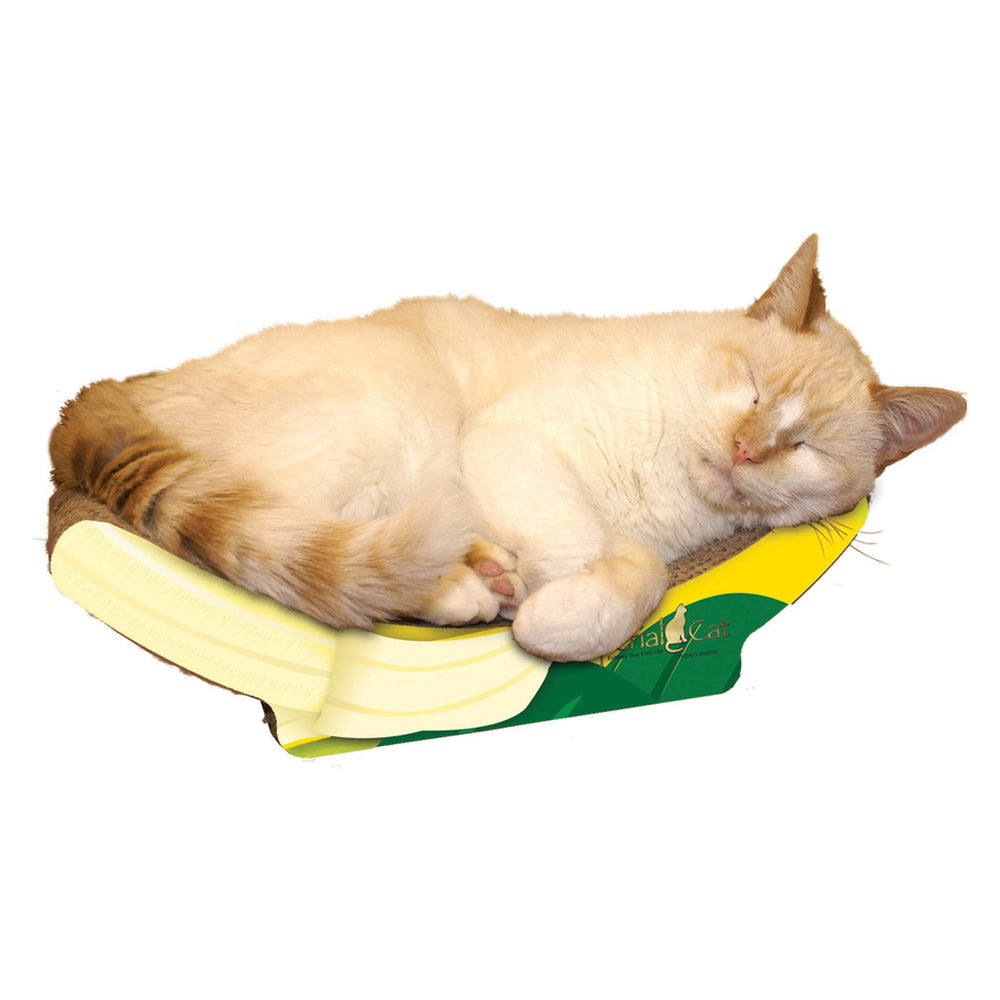 Imperial Cat - Gourmet Scratchers - Banana (9"D x 4.5"H x 15"W) - PetProject.HK