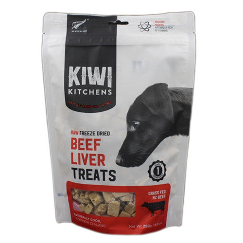 Kiwi Kitchens - Freeze-Dried Dog Treats - Beef Liver - 250G - PetProject.HK