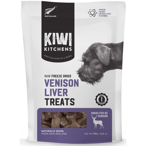 Kiwi Kitchens - Freeze-Dried Dog Treats - Venison Liver - 110G - PetProject.HK